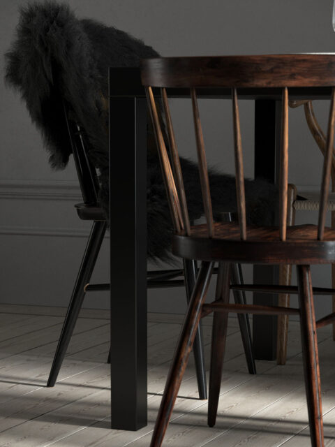 kitchen with dining area 3DS MAX, Corona render.