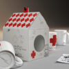 3d visualization of a mug. Freebies corona render.